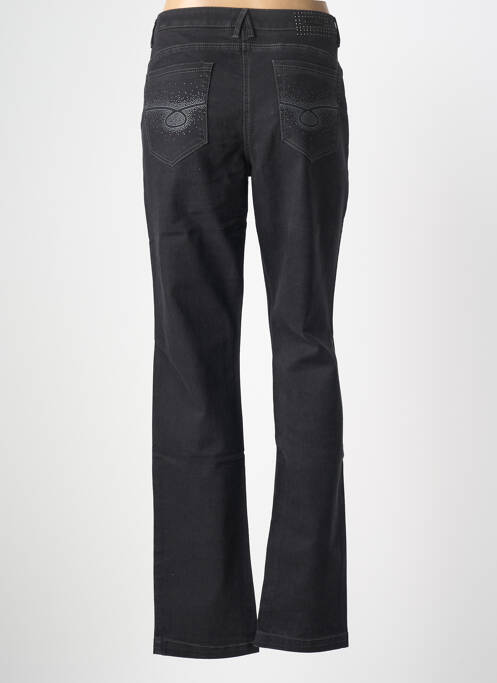 Blugi cu croială dreaptă negru JOCAVI femeie