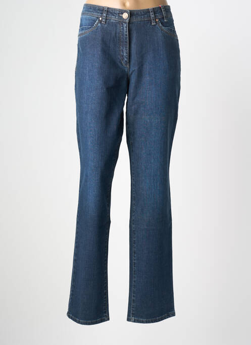 Blugi cu croială dreaptă albastru JOCAVI femeie