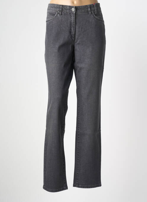 Blugi cu croială dreaptă gri JOCAVI femeie