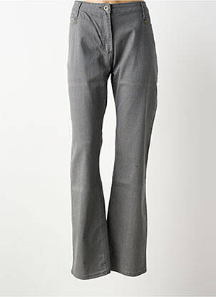 Blugi cu croială dreaptă gri CLAUDE DE SAIVRE femeie