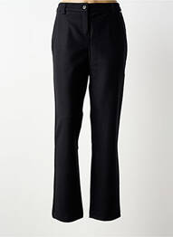 Pantalon chino închidere cu fermoar sub clapetă cu nasturi mărime normală negru ARMOR LUX femme