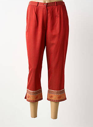 Pantalon trei sferturi portocaliu PIER BÉ femeie