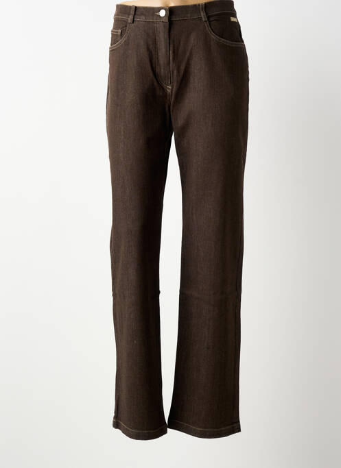 Blugi cu croială dreaptă maro ARMOR LUX femeie