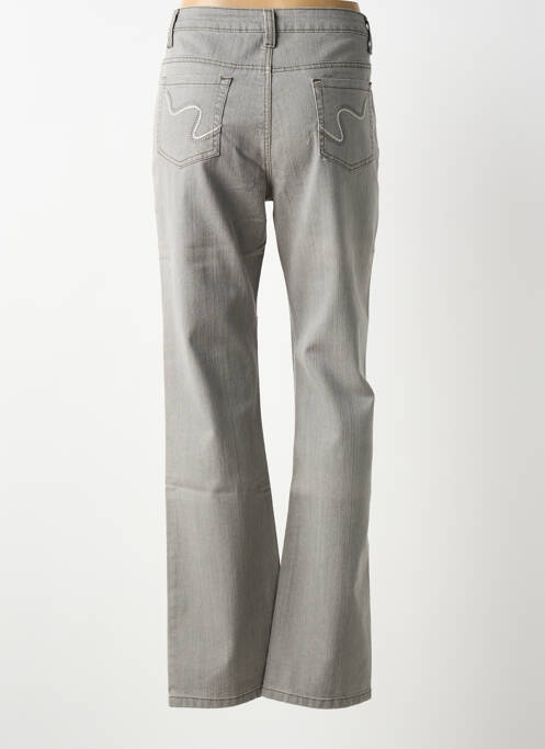 Blugi cu croială slim gri CLAUDE DE SAIVRE femeie