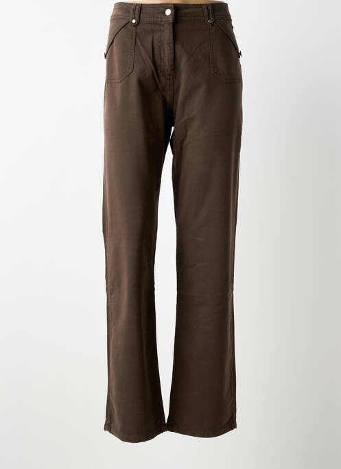 Pantalon drept maro ARMOR LUX femeie