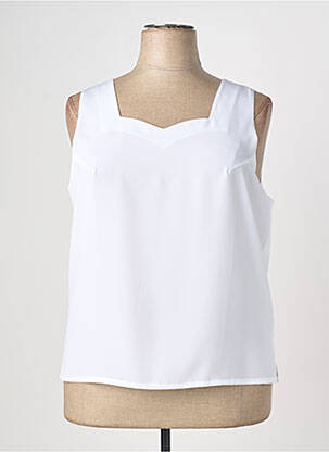 Top alb PIER BÉ femeie