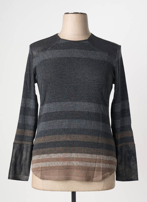 Top gri CLAUDE DE SAIVRE femeie