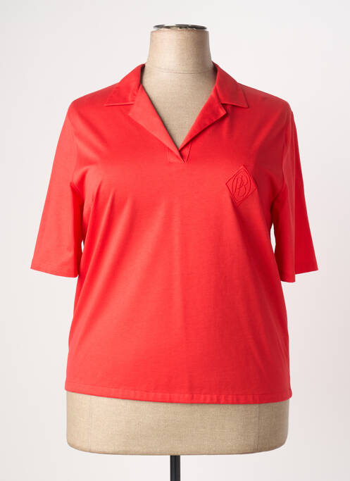 Polo roșu PIER BÉ femeie
