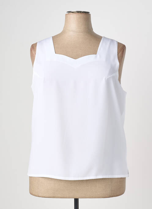 Top alb PIER BÉ femeie