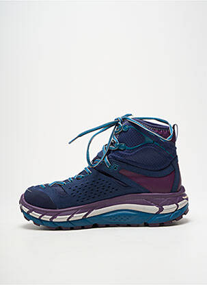 Adidași material neted toc de 4 la 6 cm albastru HOKA ONE ONE femeie