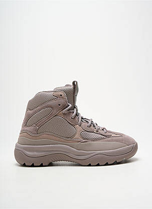 Adidași vârf rotund toc de 4 la 6 cm gri SEASON 7 femeie