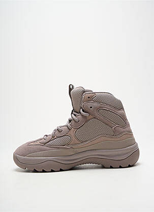 Adidași vârf rotund toc de 4 la 6 cm gri SEASON 7 femeie