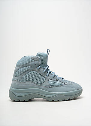 Adidași vârf rotund toc de 4 la 6 cm albastru SEASON 7 femeie
