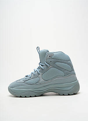 Adidași vârf rotund toc de 4 la 6 cm albastru SEASON 7 femeie
