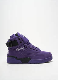 Adidași nubuc vârf rotund violet PATRICK EWING homme