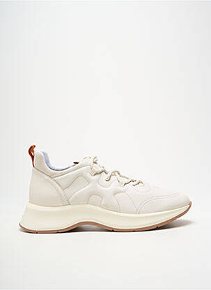 Adidași vârf rotund vârf rotund alb HOGAN unisexe