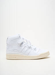 Adidași material neted toc plat până la 3 cm alb ADIDAS femme