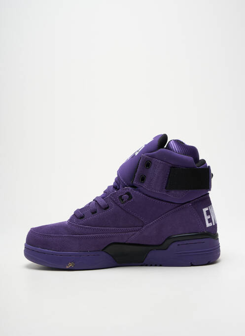 Adidași nubuc vârf rotund violet PATRICK EWING homme