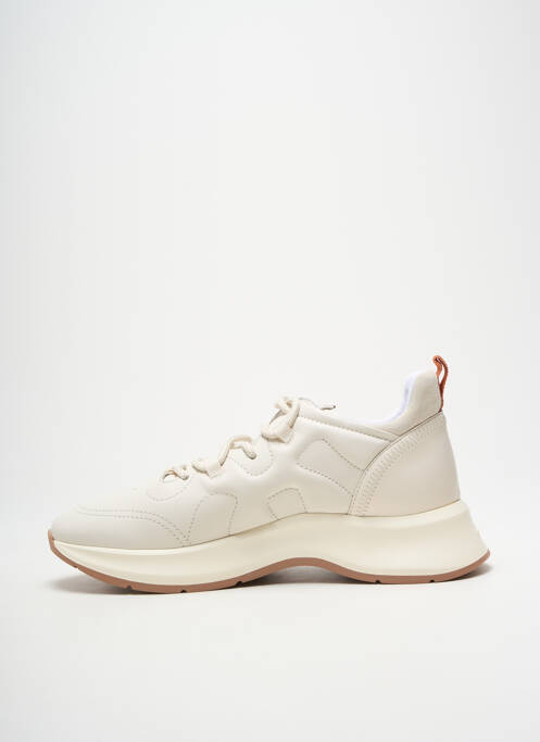 Adidași vârf rotund vârf rotund alb HOGAN unisexe