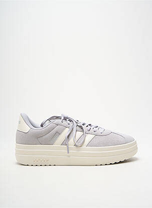 Adidași vârf rotund toc de 4 la 6 cm gri ADIDAS femeie
