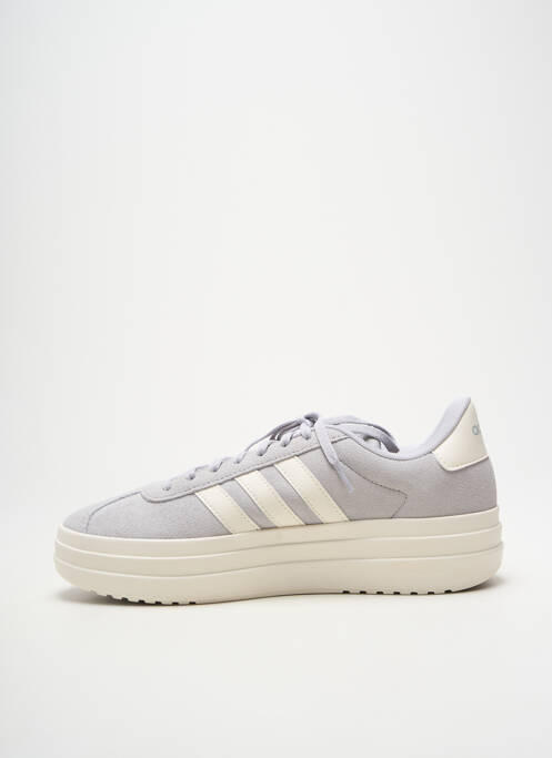Adidași vârf rotund toc de 4 la 6 cm gri ADIDAS femme