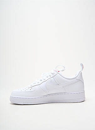 Adidași vârf rotund vârf rotund alb NIKE unisex