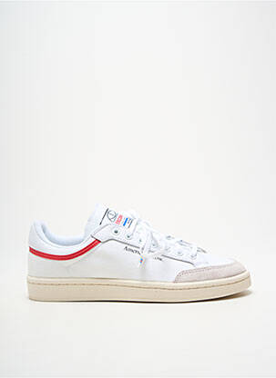 Adidași vârf rotund vârf rotund alb ADIDAS bărbat