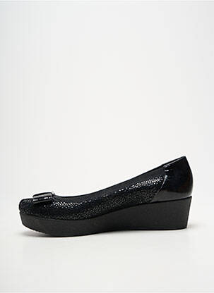 Balerine material neted toc de 4 la 6 cm negru BZ BIS femeie