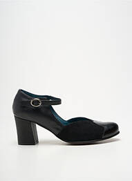 Pantofi cu toc toc pătrat toc de 7 la 9 cm negru KARSTON femme