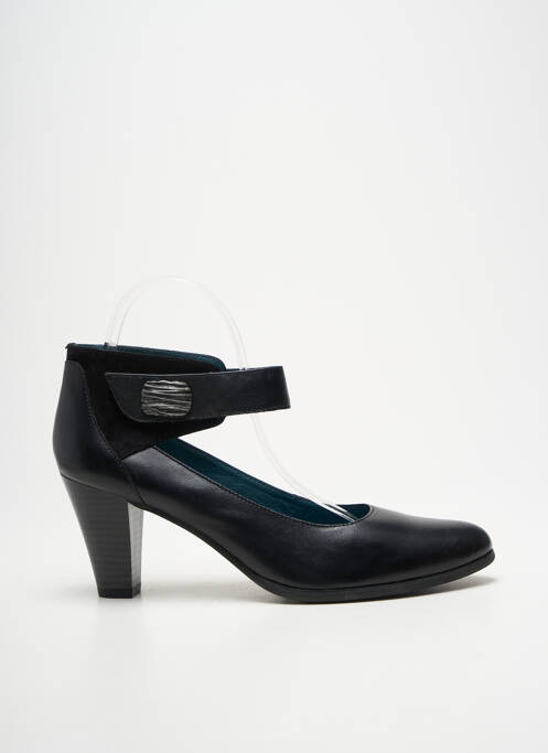 Pantofi cu toc vârf ascuțit toc de 7 la 9 cm negru KARSTON femme