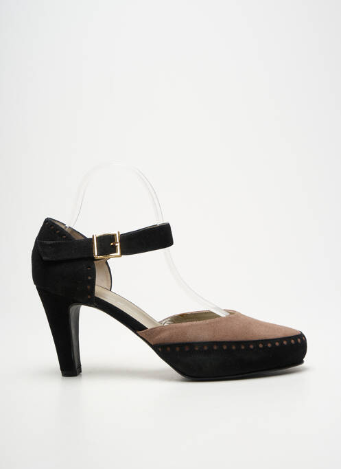 Pantofi cu toc toc cui. toc de 7 la 9 cm negru BRENDA ZARO femme