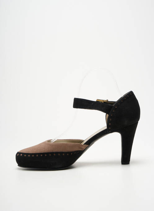 Pantofi cu toc toc cui. toc de 7 la 9 cm negru BRENDA ZARO femme