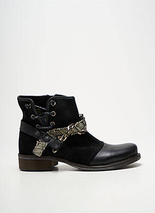 Botine/ghete toc mic toc plat până la 3 cm negru SEE YOU JANE femeie