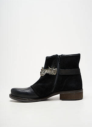 Botine/ghete toc mic toc plat până la 3 cm negru SEE YOU JANE femeie