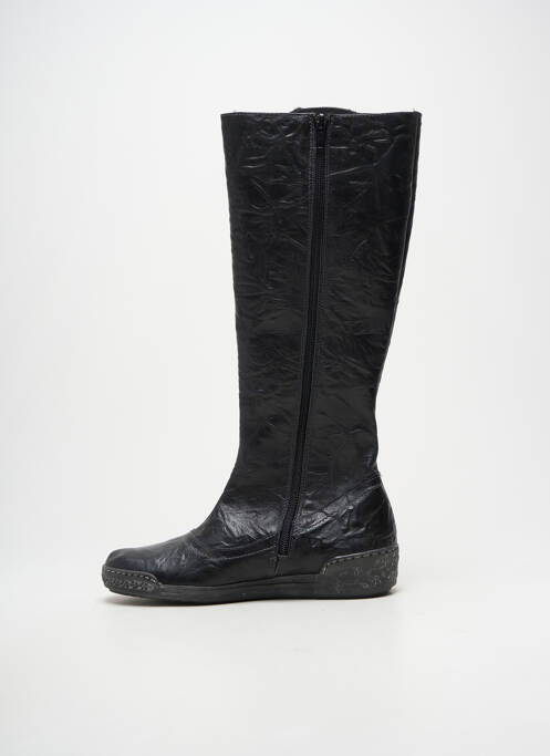 Cizme vârf rotund toc plat până la 3 cm negru PACO VALIENTE femme