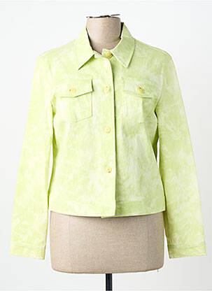 Jachete casual buzunare verde FEDORA femeie