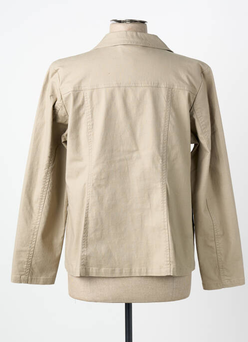 Sacou bej CLAUDE DE SAIVRE femeie