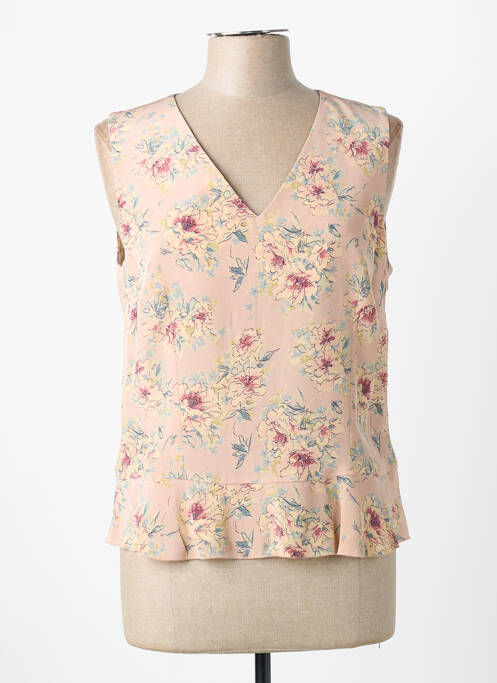 Top roz FEDORA femeie