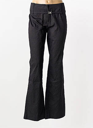 Blugi cu croială evazată negru BOSCA femeie