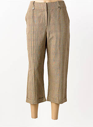 Pantalon trei sferturi maro ARMOR LUX femeie