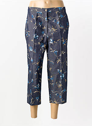 Pantalon trei sferturi albastru PIER BÉ femeie