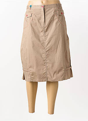 Fustă midi bej LEWINGER femeie