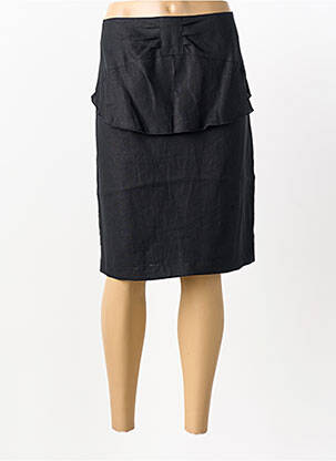 Fustă midi negru FILIPINE LAHOYA femeie