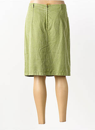Fustă midi mărime normală verde FEDORA femeie
