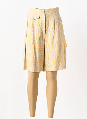 Bermudă bej CANNISSE femeie