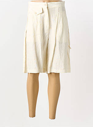 Bermudă bej CANNISSE femeie