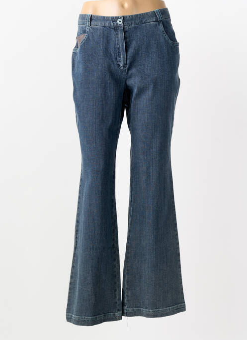 Blugi cu croială evazată albastru CARNET DE BORD femeie