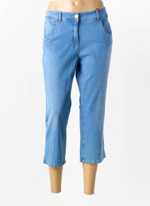 Pantalon trei sferturi albastru JOCAVI femeie