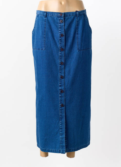 Fustă lungă albastru FEDORA femeie