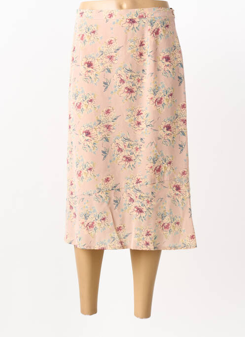 Fustă midi roz FEDORA femeie